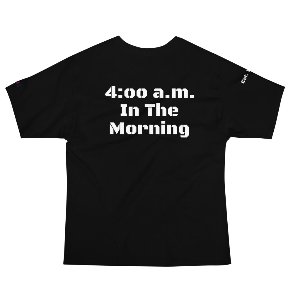 H & K 4:00 a.m. World Short sleeve T-Shirt