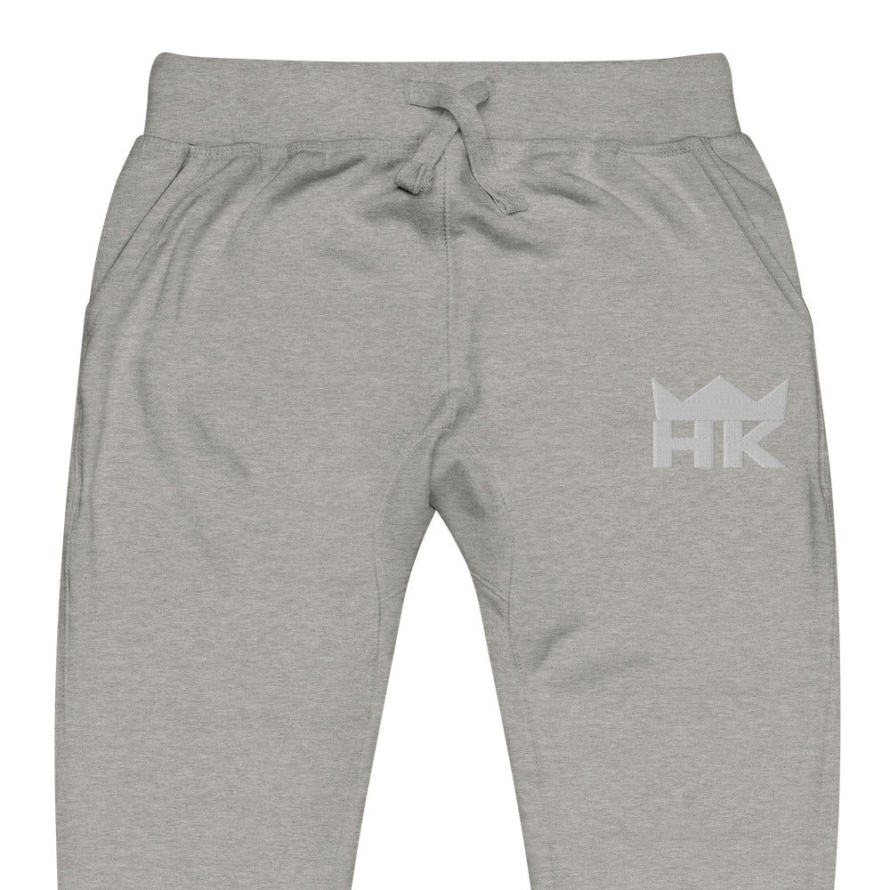 H & K Embroidered Fleece Sweatpants
