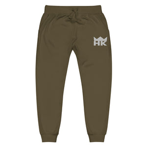 H & K Embroidered Fleece Sweatpants