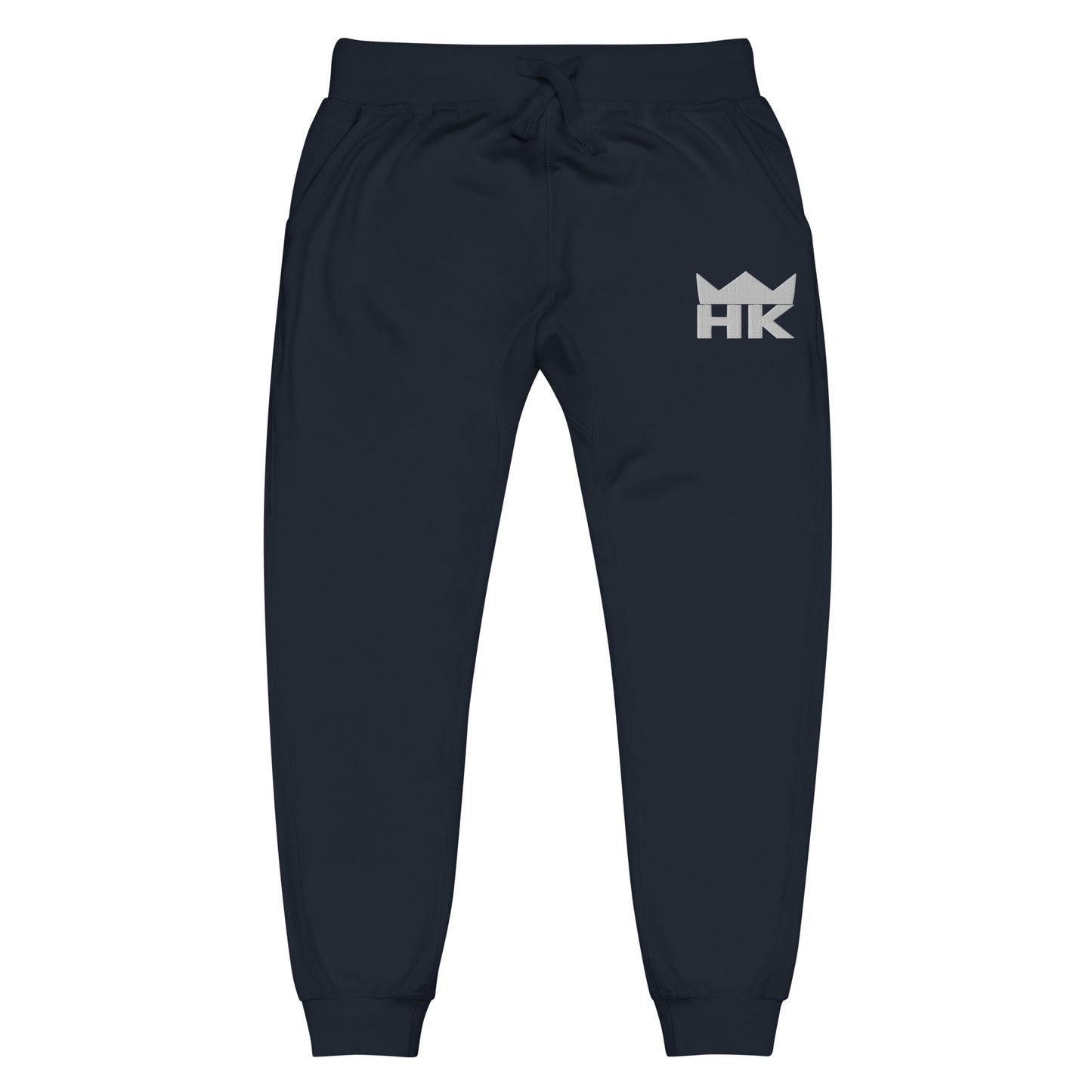 H & K Embroidered Fleece Sweatpants