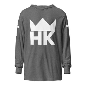 H & K Crown 2 Divine Hooded long-sleeve tee