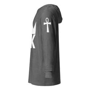 H & K Crown 2 Divine Hooded long-sleeve tee