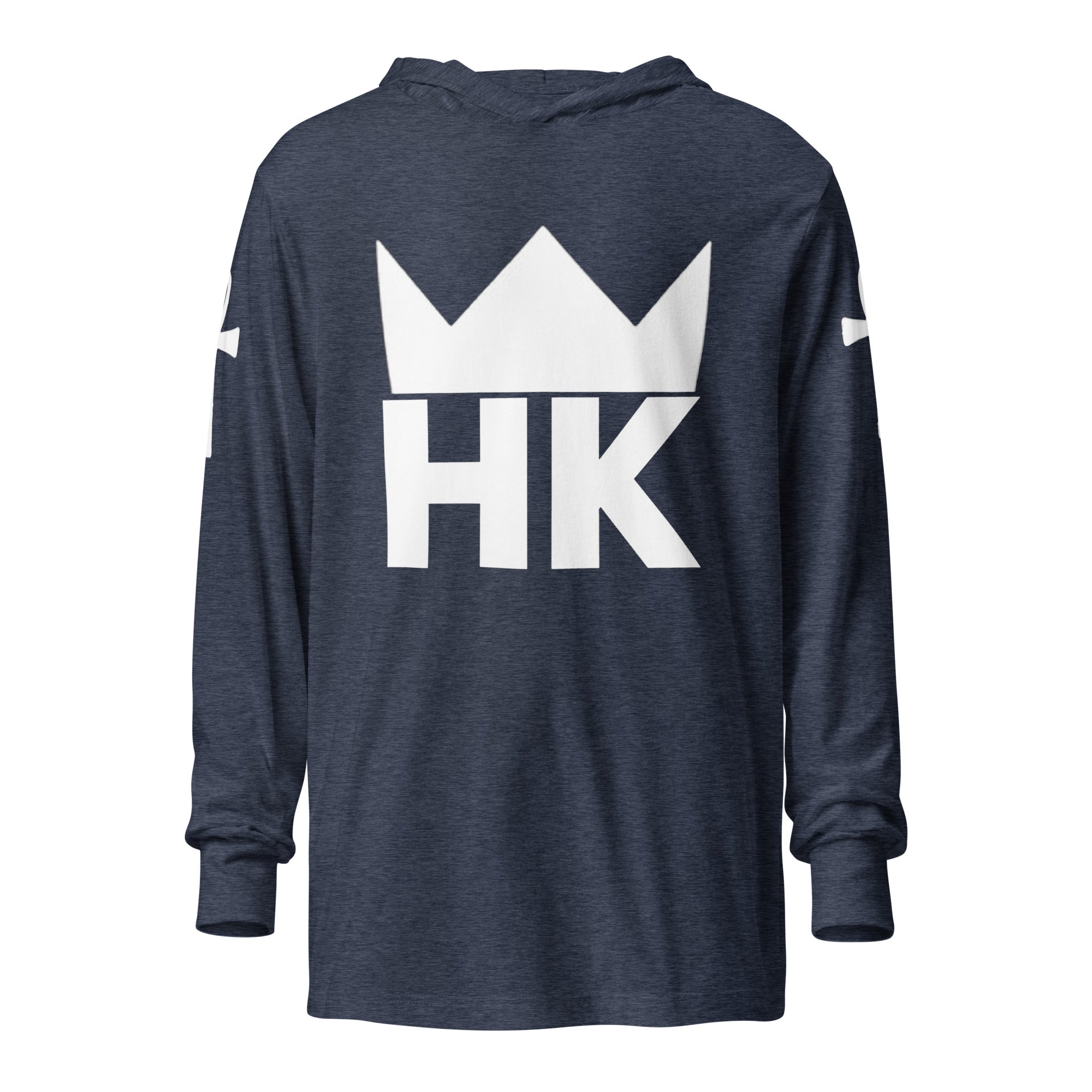 H & K Crown 2 Divine Hooded long-sleeve tee