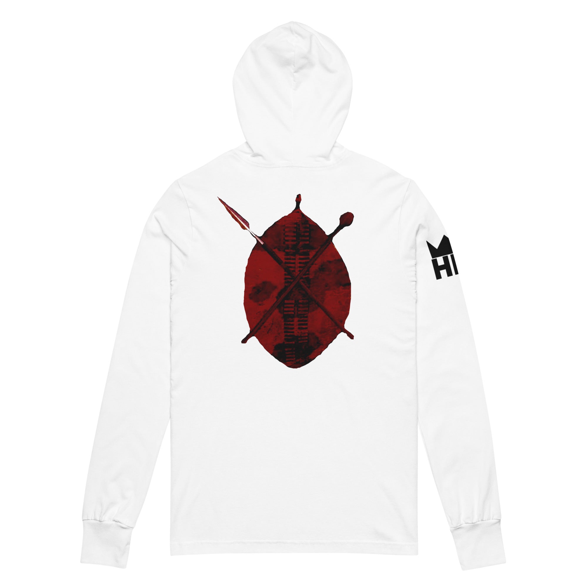 H & K Ancestors Hooded Long-sleeve Tee
