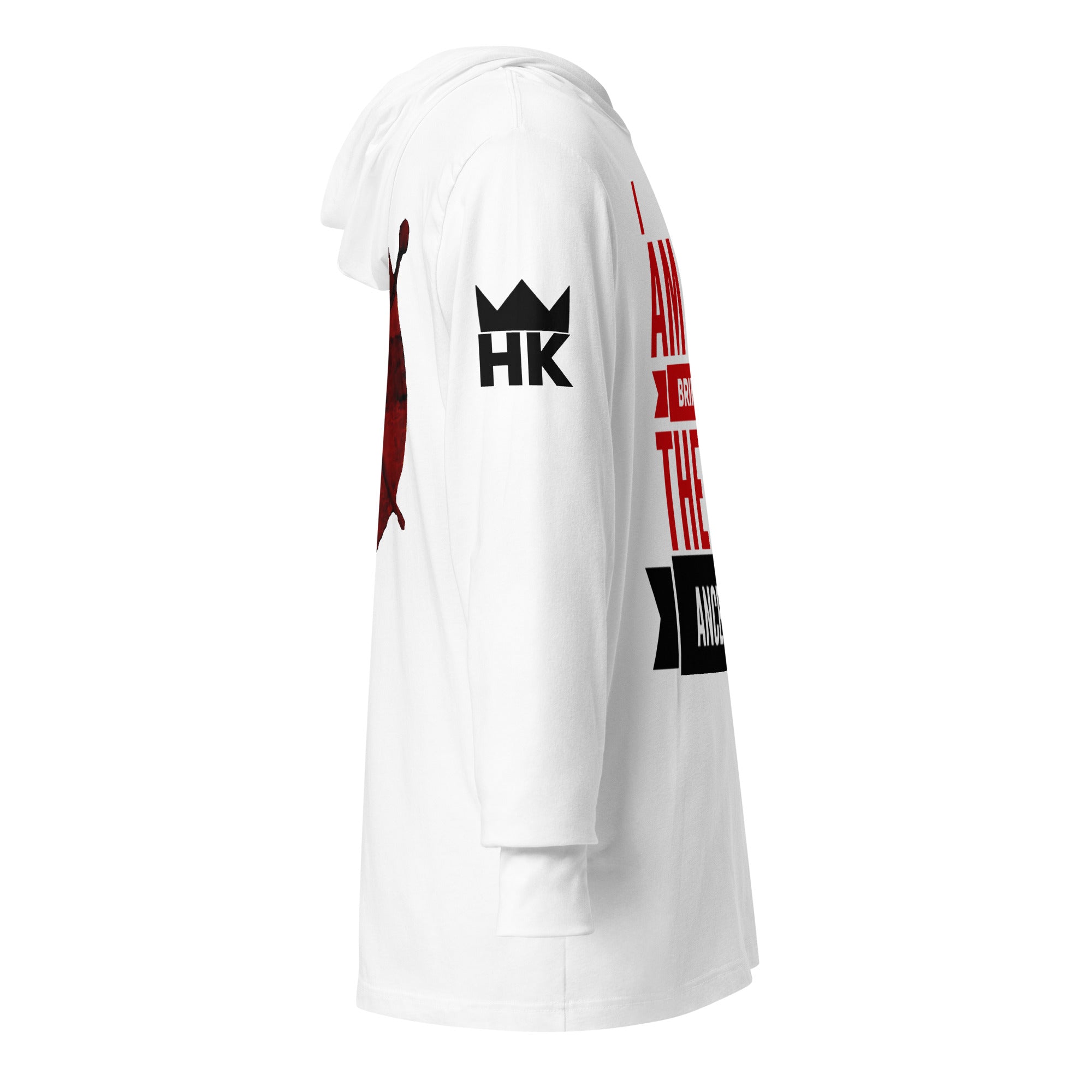H & K Ancestors Hooded Long-sleeve Tee