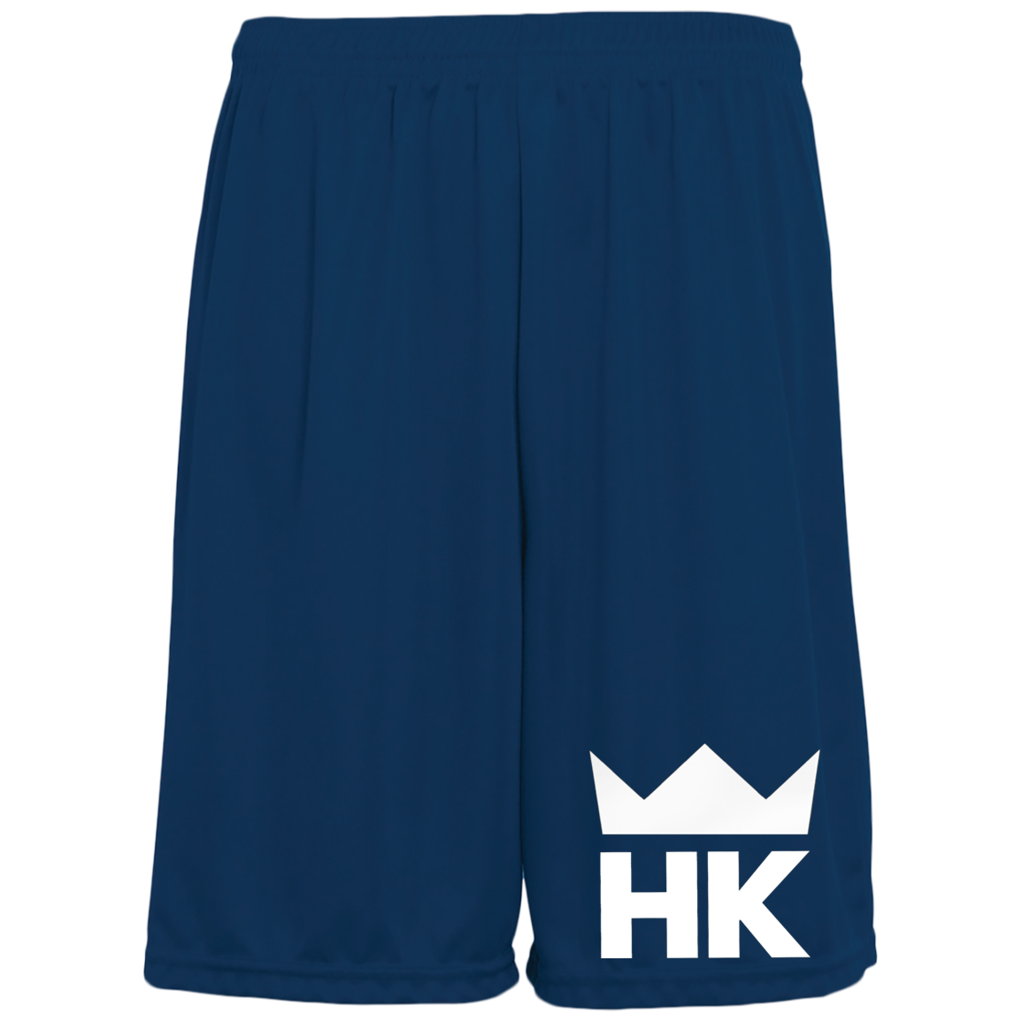 H & K Crown  Moisture-Wicking Pocketed Training Shorts