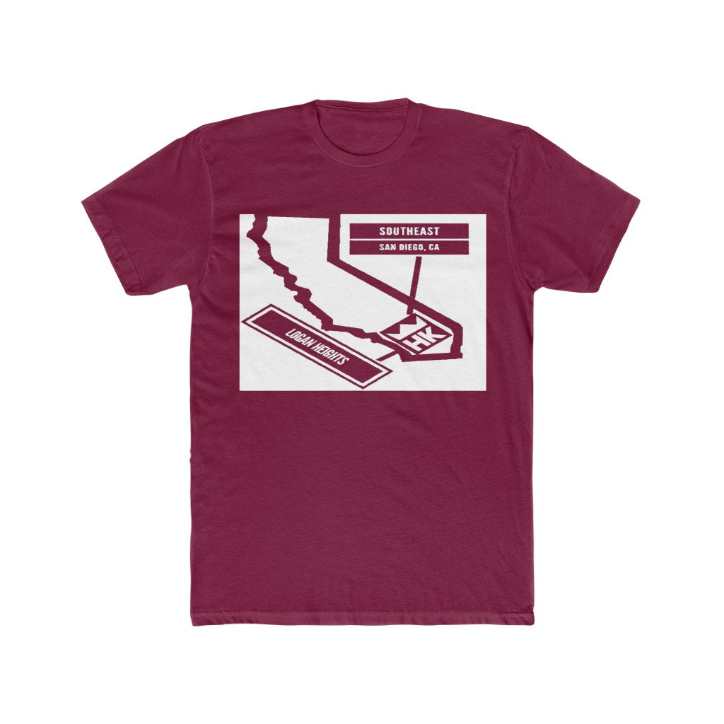 H & K SE San Diego Cotton Crew Tee