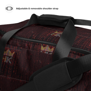 H & K Crown Red Pill Duffle Bag