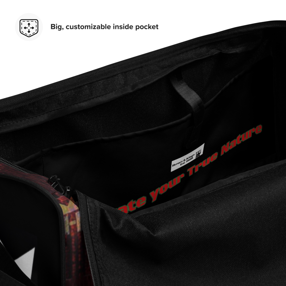 H & K Crown Red Pill Duffle Bag