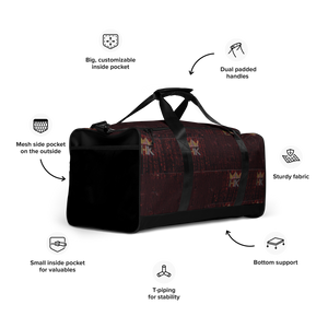 H & K Crown Red Pill Duffle Bag