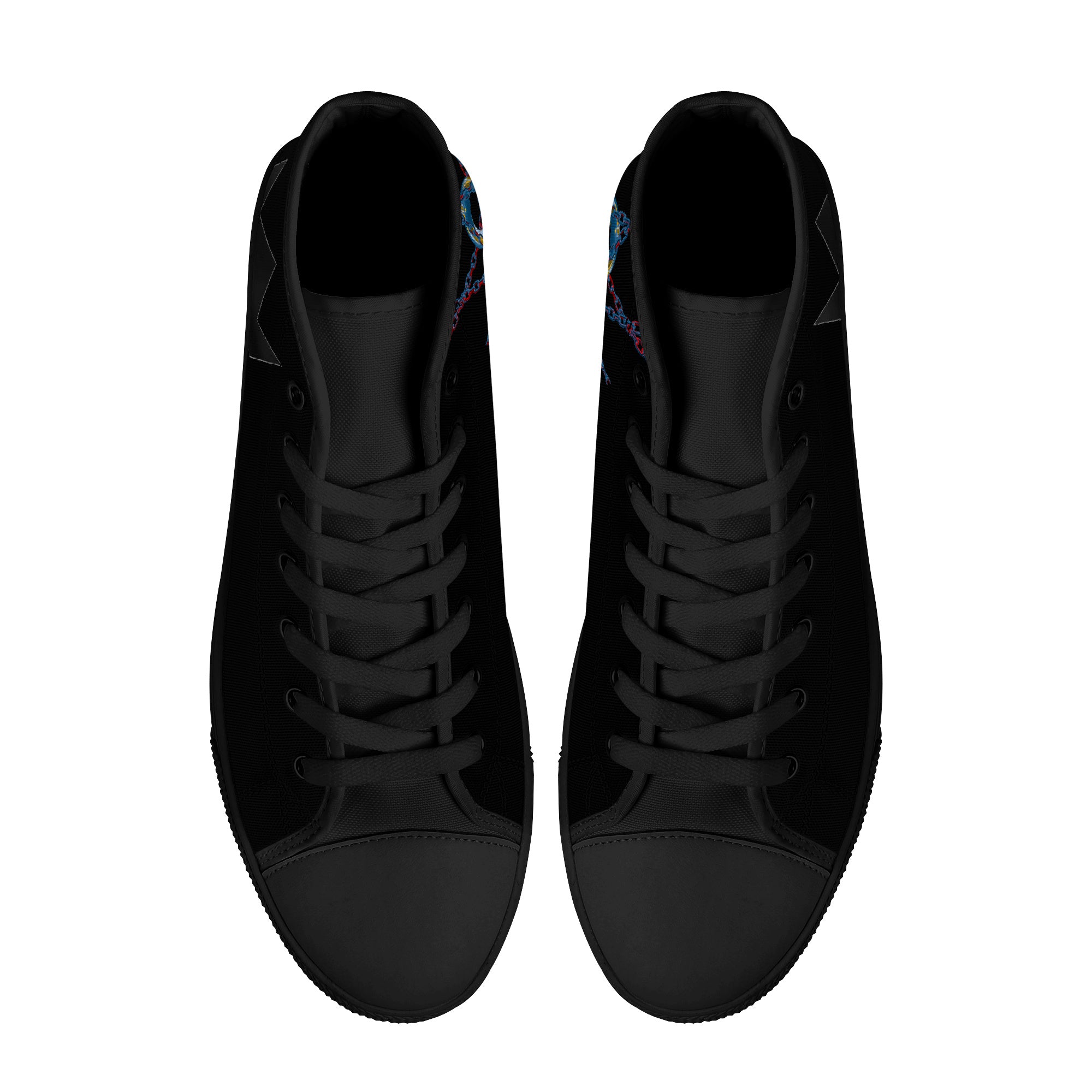 The H & K Ankh Hightop Canvas Shoes