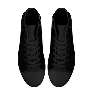 The H & K Ankh Hightop Canvas Shoes