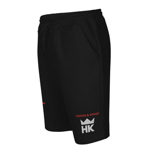 H & K Primal Men's Embroidered fleece shorts