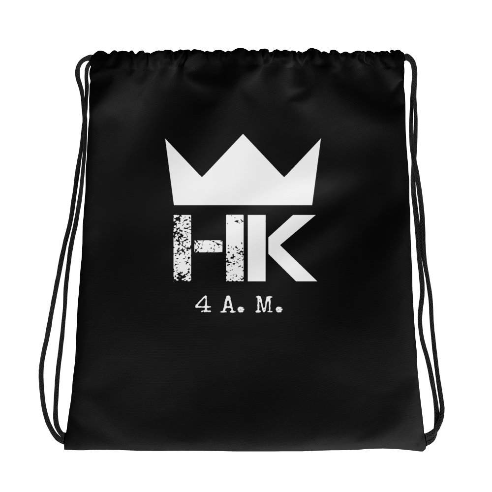 H & K 4:00 a.m. Drawstring Bag
