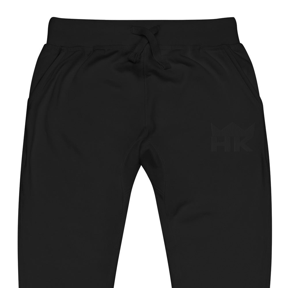 H & K Black Crown fleece sweatpants