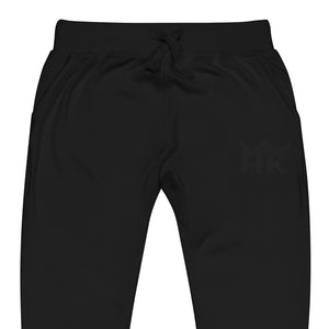 H & K Black Crown fleece sweatpants