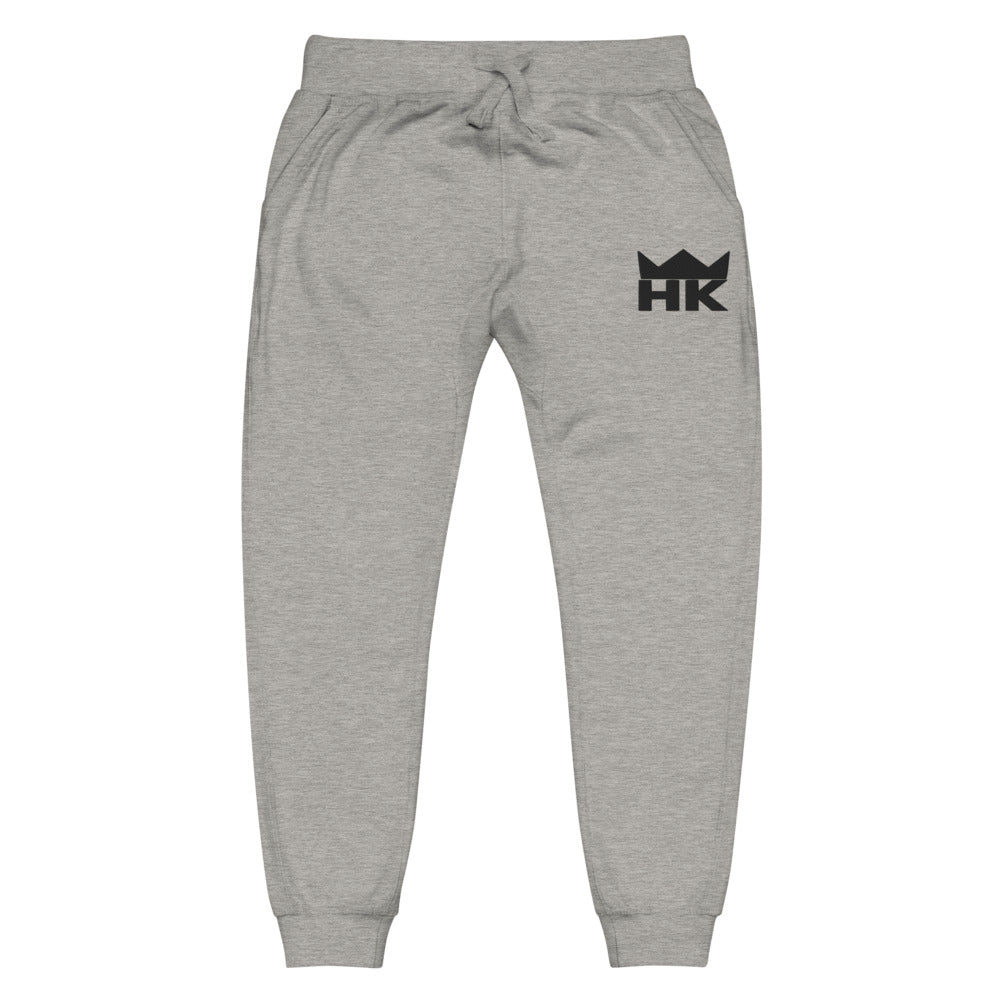 H & K Black Crown fleece sweatpants