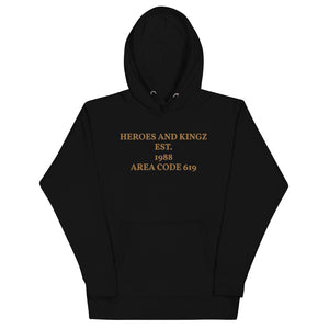 Heroes & Kingz Embroidered Hoodie